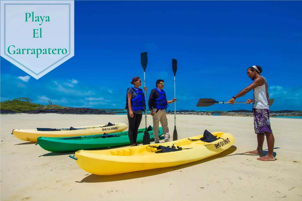 Playa el garrapatero galápagos turismo actividades en las islas galápagos